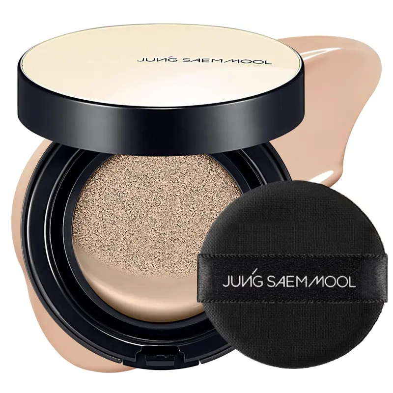 JUNG SAEM MOOL Essential Skin Nuder Cushion 22N Peach Light – Fond de teint cushion léger au fini naturel radiance