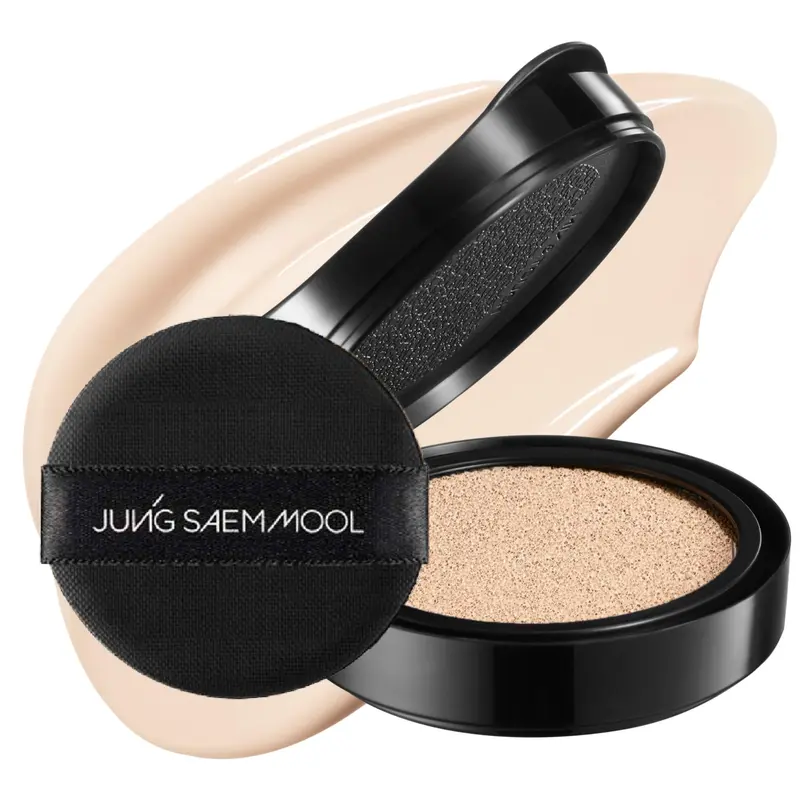 JUNG SAEM MOOL Skin Nuder Cushion 13 Clair Recharge SPF50 – Fini naturel et Hydratation légère