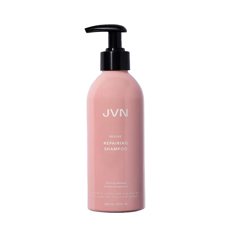 JVN Revive Shampoing Réparateur – Cheveux Abîmés, Colorés ou Fragiles | Sans Silicone ni Sulfates