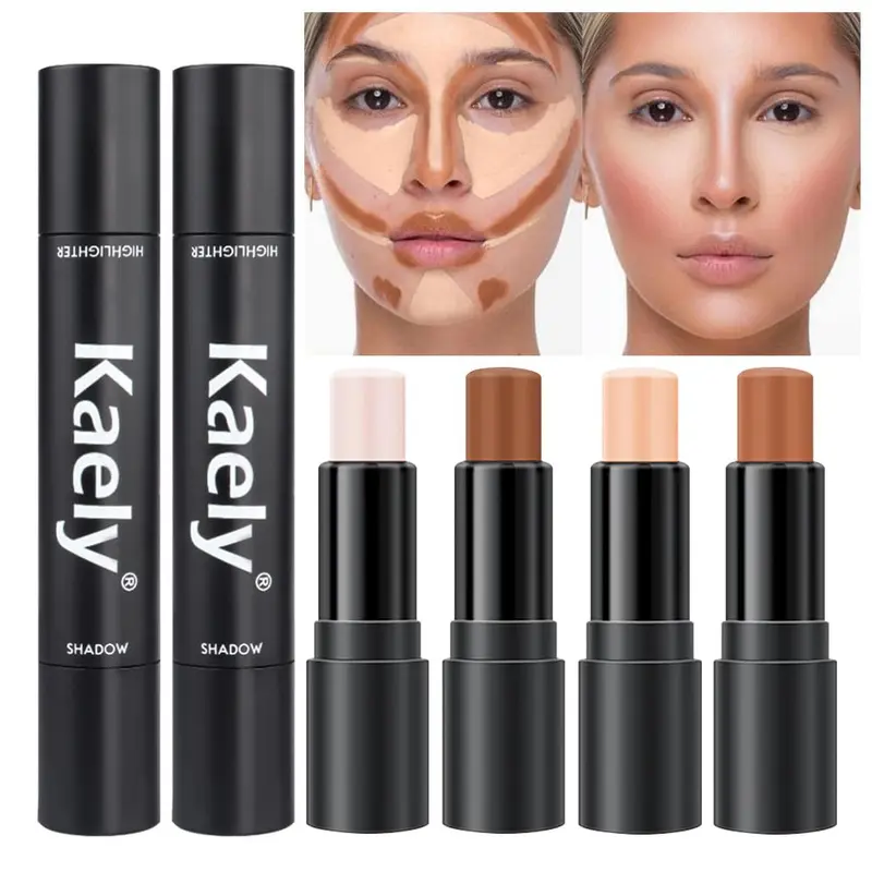 Kaely 4 couleurs stick contour – Kit crème 2 en 1 pour débutants