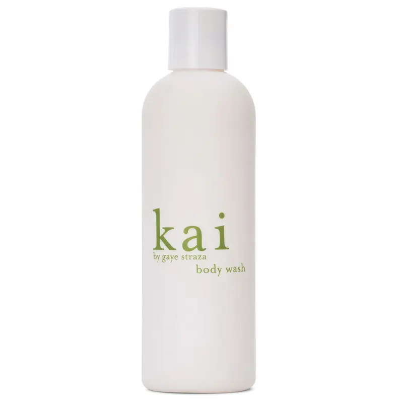 kai Gel Douche – format 236 ml – mousse hydratante avec vitamine E, concombre et consoude – parfum signature frais et délicat – végane, sans cruauté animale, fabriqué aux États-Unis