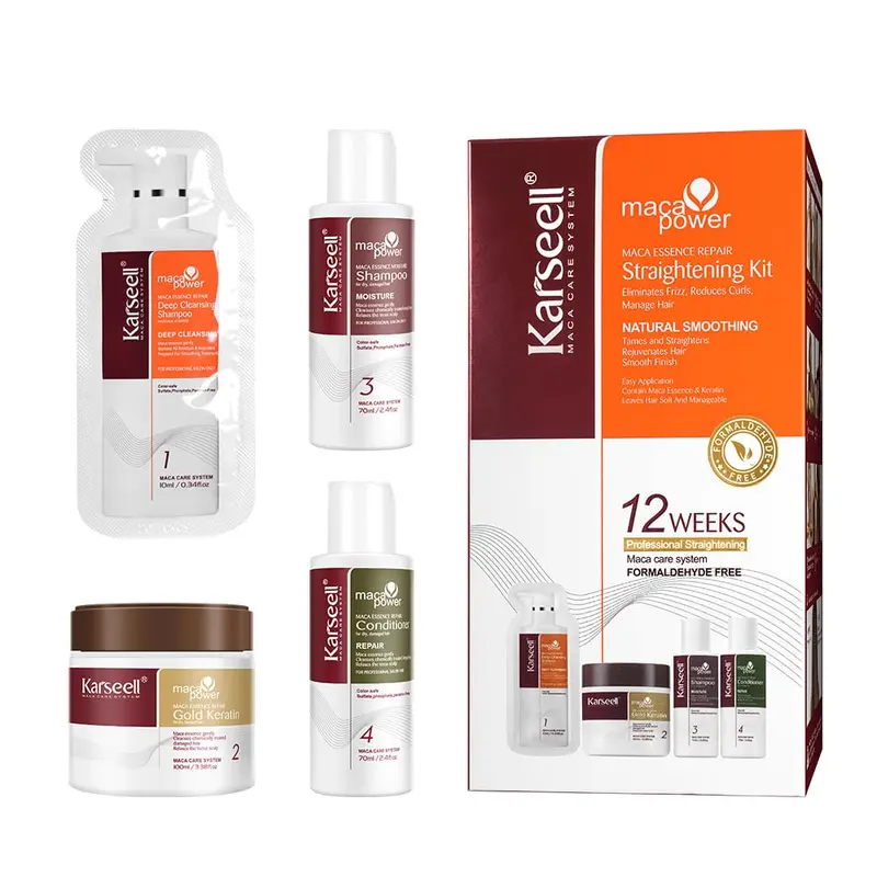 Karseell Maca Essence Repair Kit – Lissage à domicile 12 semaines
