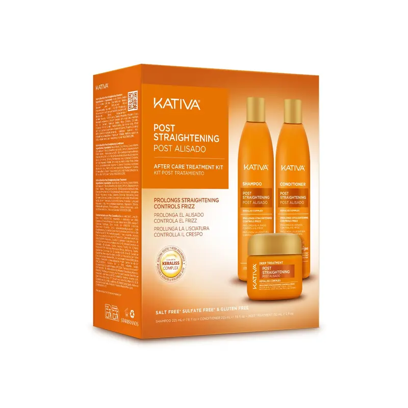 KATIVA Kit Post-Lissage Brésilien