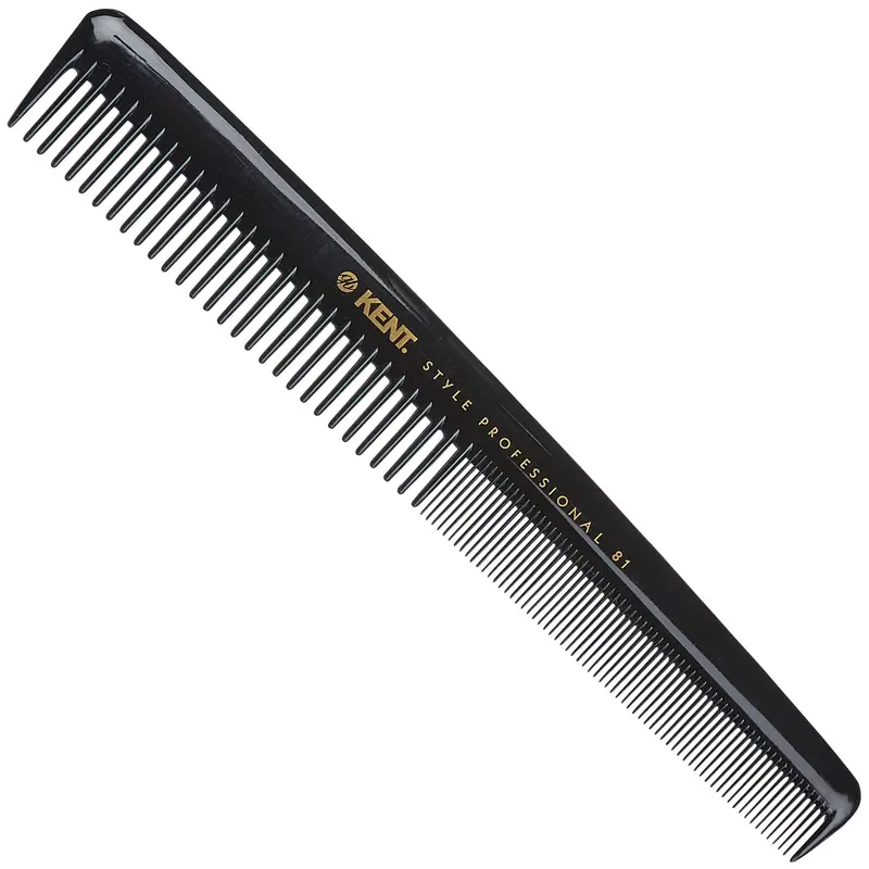 Kent SPC81 Peigne Coiffure Salon Style – Dents Larges et Fines