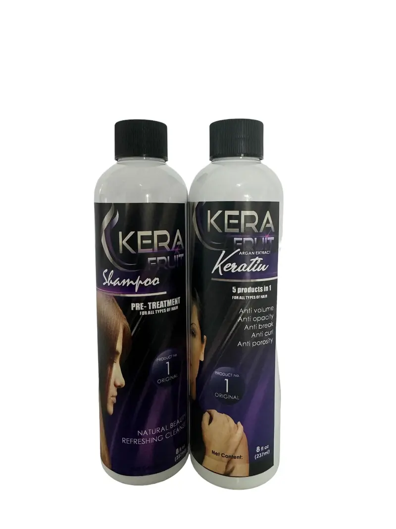 KERA FRUIT Chirurgie Capillaire 8 oz — Soin Capillaire Anti-Volume et Anti-Frizz