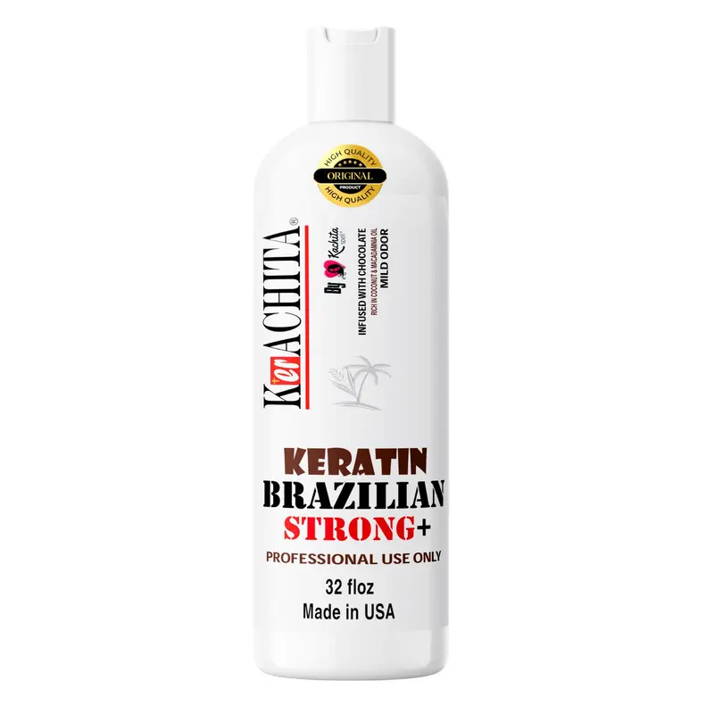 KERACHITA Kératine Brésilienne Chocolat Forte – Traitement Soin Cheveux Lissage Professionnel 1 L