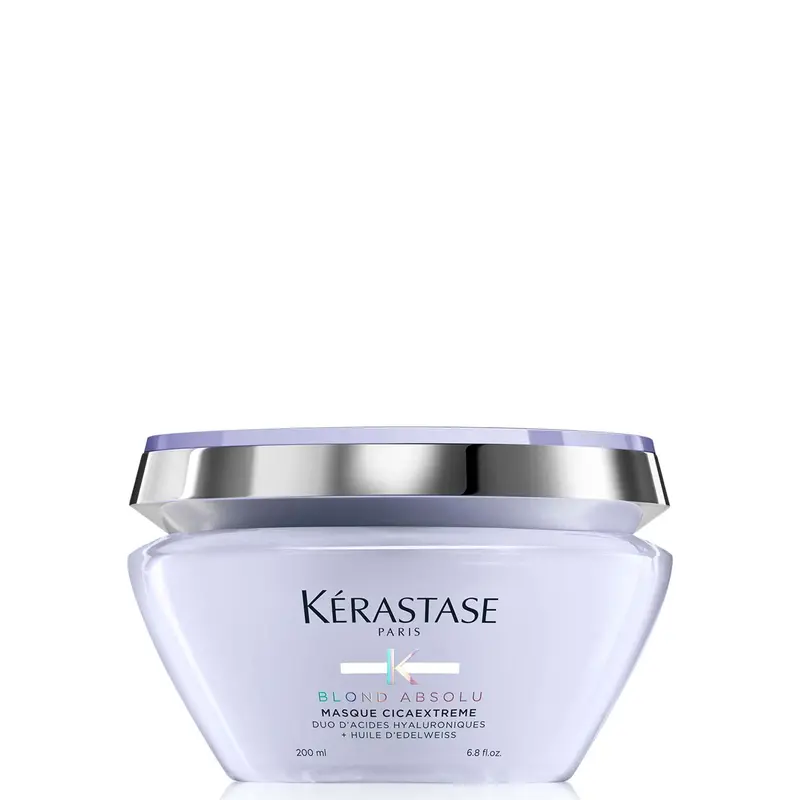 Kérastase Blond Absolu Cicaextreme — Masque Post-Blanchiment pour Cheveux Blond Fragiles, 6,8 oz