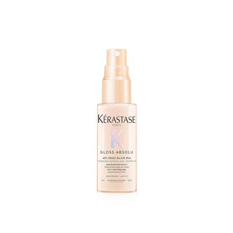 Kerastase Gloss Absolu Milk – Lait Gloss Anti-Frisottis pour Démêlage Instantané et Lissage des Longs Cheveux
