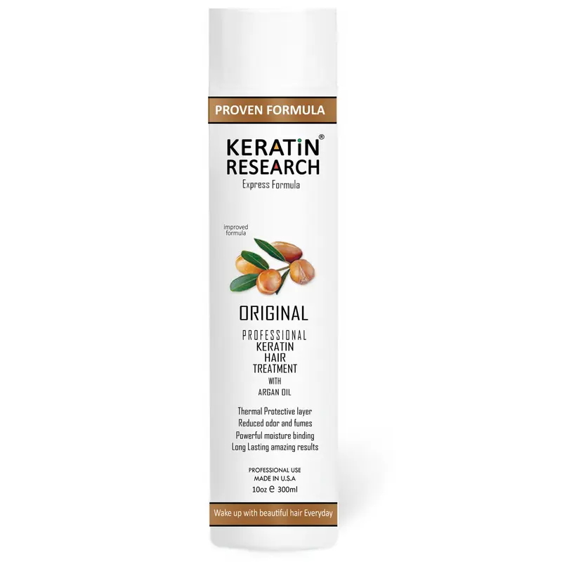 KERATIN RESEARCH – Soin Kératine Brésilienne Avancé KR 10oz pour un lissage durable