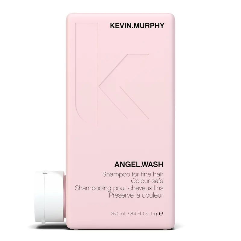 KEVIN.MURPHY ANGEL.WASH – Shampoing Restaurateur pour Cheveux Fins Colorés, Sans Sulfate ni Paraben – 250 ml