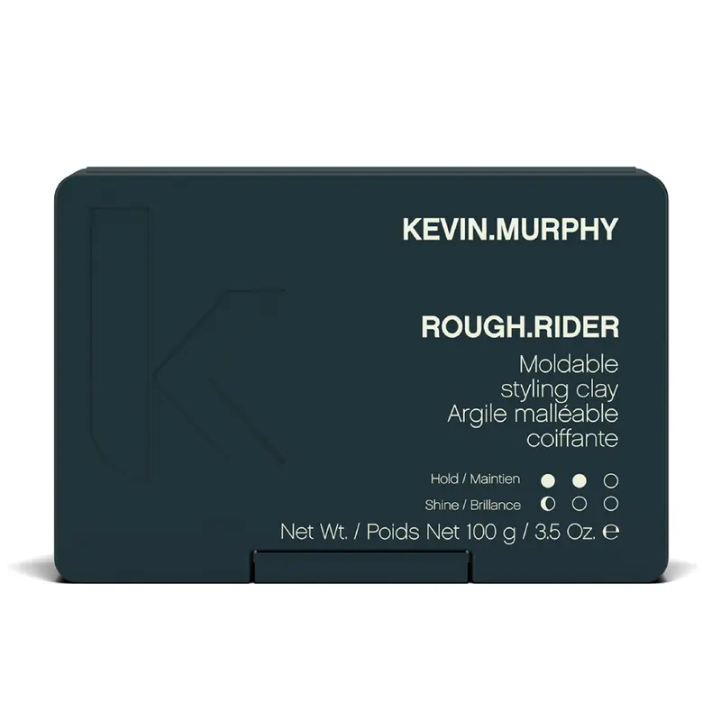 KEVIN.MURPHY ROUGH.RIDER Argile Coiffante – Force et Matte, Sans Sulfates, Pour Tous Types de Cheveux
