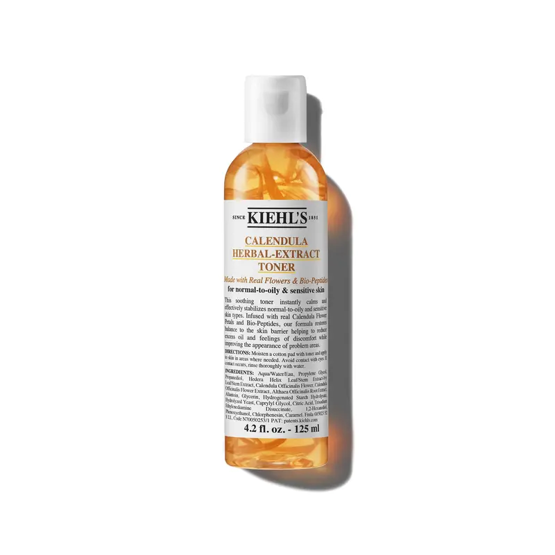 Kiehl's Calendula Toner Sans Alcool – Tonique apaisant pour peau normale à grasse