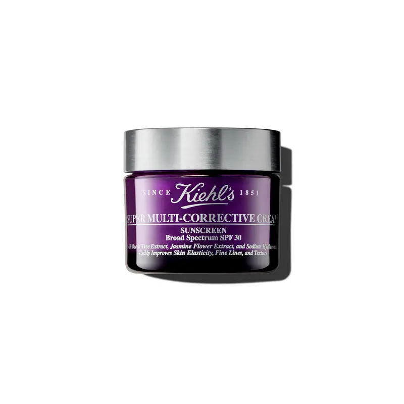 Kiehl's Super Multi-Corrective Cream SPF 30 – Crème anti âge 5 en 1 avec SPF 30 pour tous types de peau – 1,7 oz