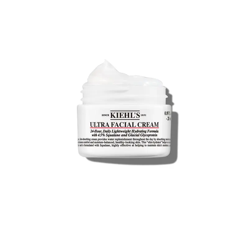 Kiehl's Ultra Facial Cream – Hydratation durable, Squalane 4,5% pour tous types de peau