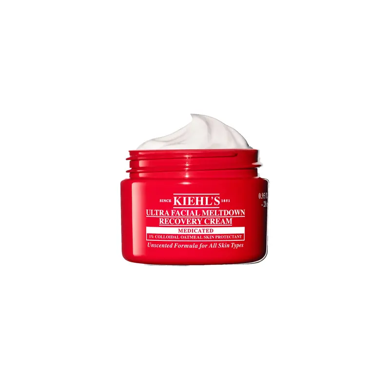 Kiehl's Ultra Facial Recovery Barrier Cream – Crème légère visage, hydratante et réparatrice (0,95 fl oz)