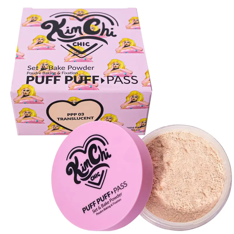 Kimchi Chic Puff Puff Pass Ensemble et Poudre Libre Translucide — Finition Mat Durable