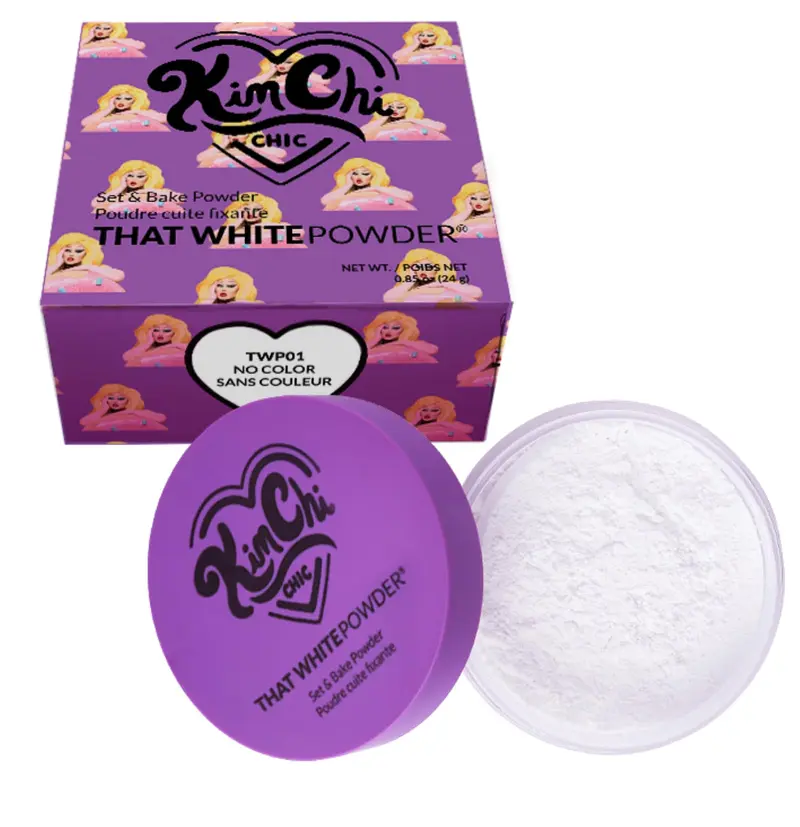 KimChiChic Poudre Set et Cuisson — Finition ultra-fine et matifiante pour maquillage durable