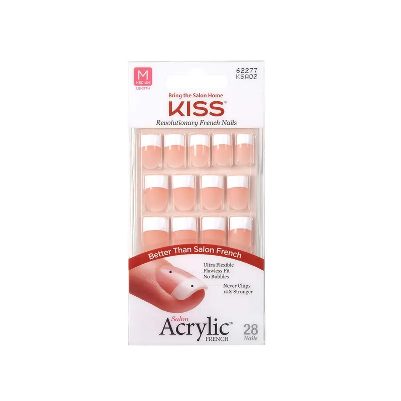 KISS Kit Acrylique Kiss Salon Sugar Rush Medium (6 Pack) – Manucure Acrylique