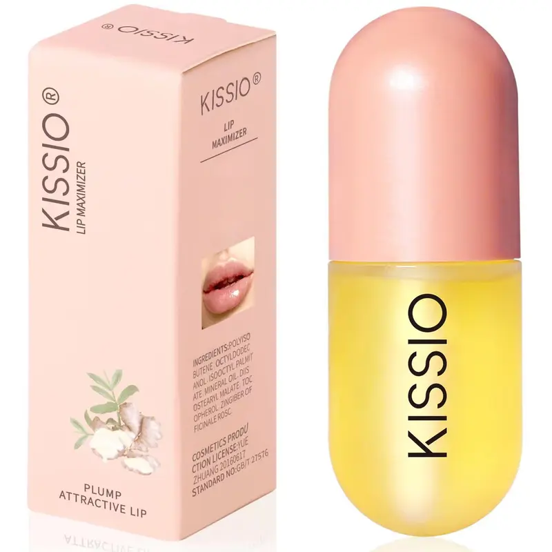 KISSIO Plumpeur de Lèvres — Hydratation et Volume, 5,5 ml