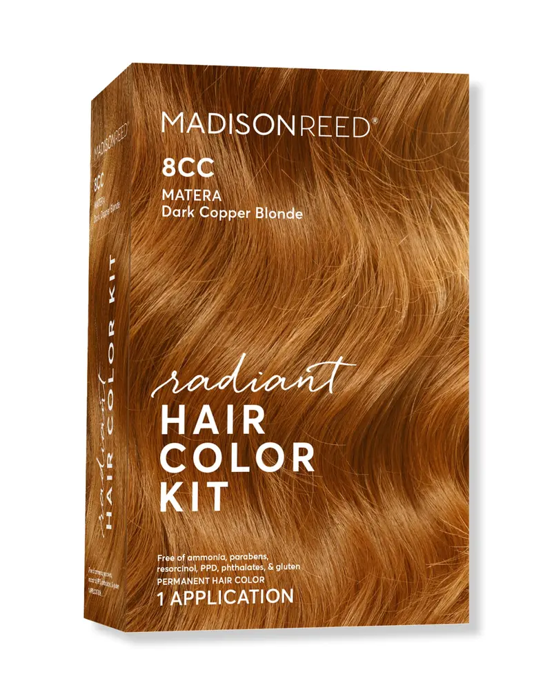 Kit coloration Madison Reed Radiant – 8CC Cuivré Foncé Blond Matera Marigold – Sans ammoniac ni PPD