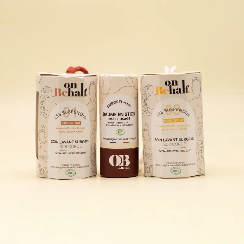 Kit kératose pilaire - 100% naturel, certifié BIO