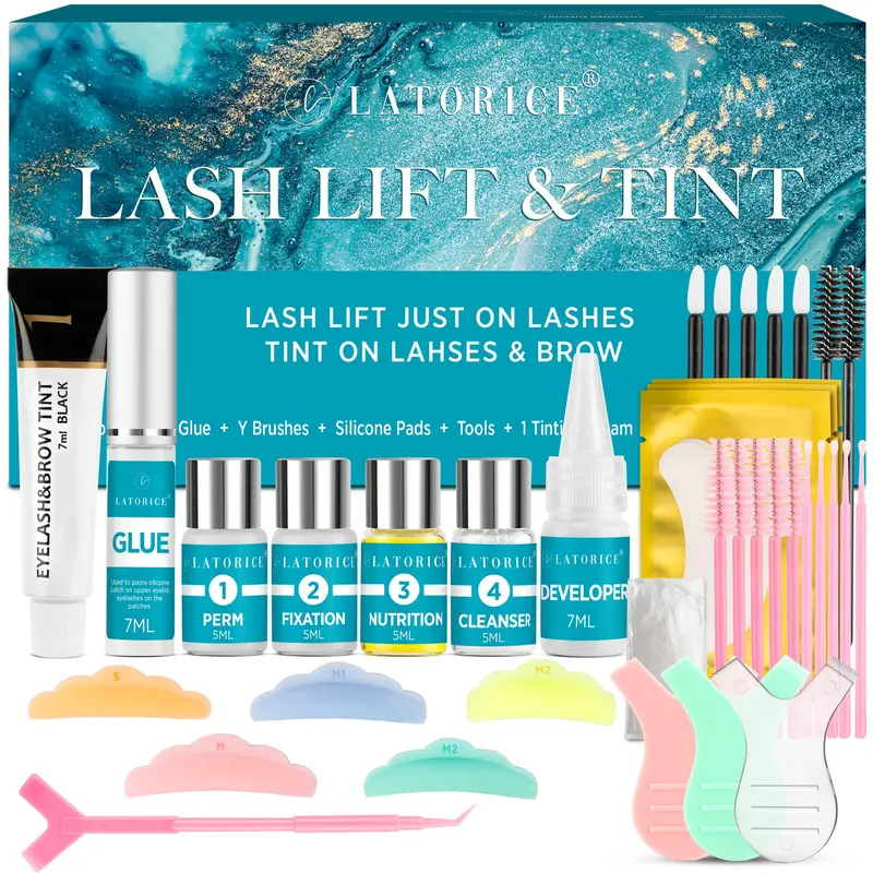 Kit LATORICE de relevé des cils et lamination des sourcils – Qualité salon à domicile