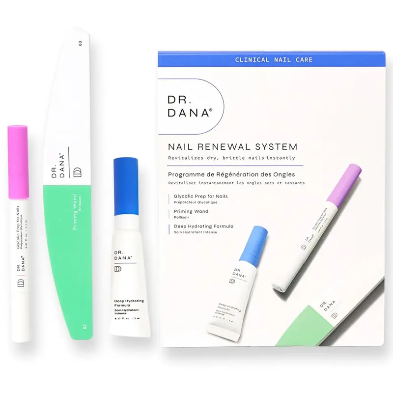 Kit Réparation des Ongles Dr. Dana – Renforcement, Exfoliation et Brillance Halal