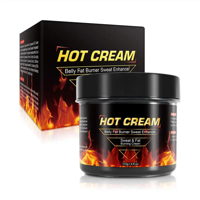 KITNOBLIS Crème Chauffante Sudorante – Brûle Graisse Ventre et Cellulite (1 pièce)