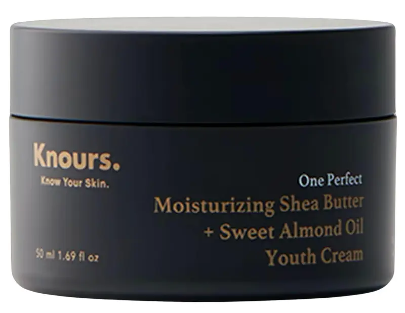 Knours. Crème Jeunesse Parfaite Coréenne | Niacinamide + Beurre de Karité | Beauté Propre | Peau sensible, terne, vieillissante | 50 ml