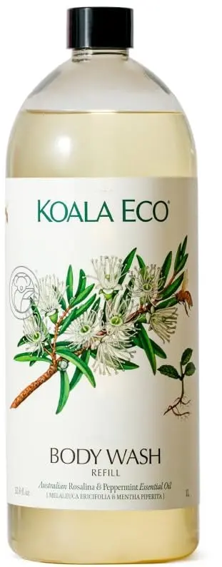 Koala Eco Gel Douche Rosalina Australienne et Menthe – 34 oz