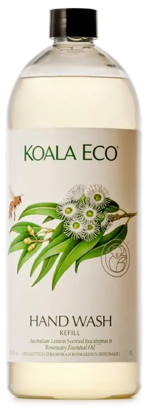 Koala Eco Lave-mains – Eucalyptus citronné d’Australie et Romarin – 34 onces liquides