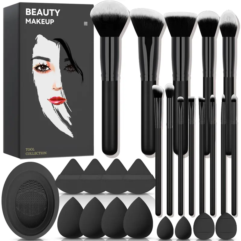 Koccido – Ensemble Pinceaux Maquillage 26 Pièces | Pinceaux, Éponges et Accessoires