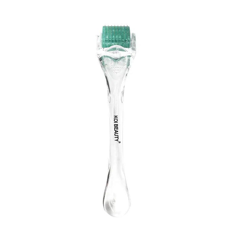 Koi Beauty Derma Roller Professionnel – 200 Aiguilles Titane Réelles | Microneedling pour Hommes et Femmes