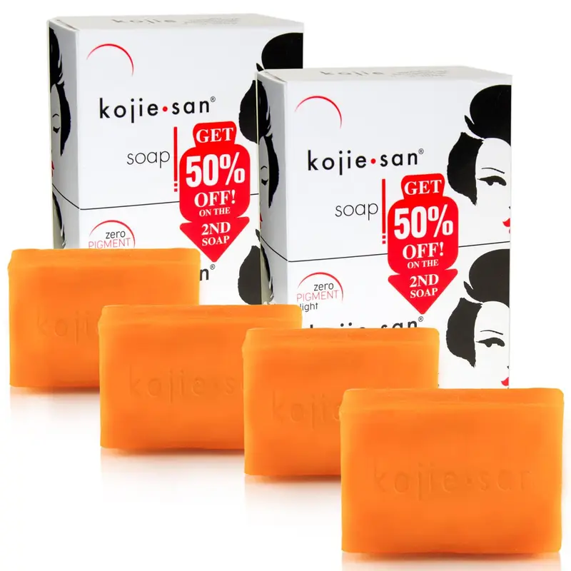 Kojie San Savon Kojique Original – 4 Barres de 135 g