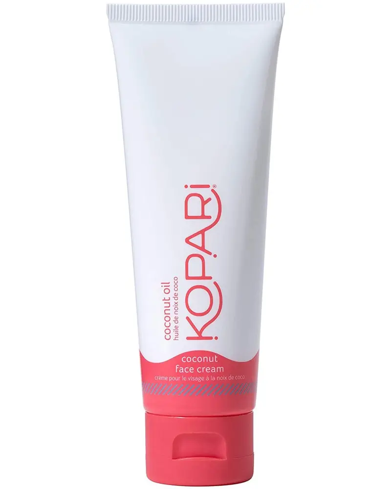 Kopari Crème Visage Coco – Hydratant Léger et Quotidien, Huile de Coco Biologique à 100%, Sans OGM | 2,5 oz