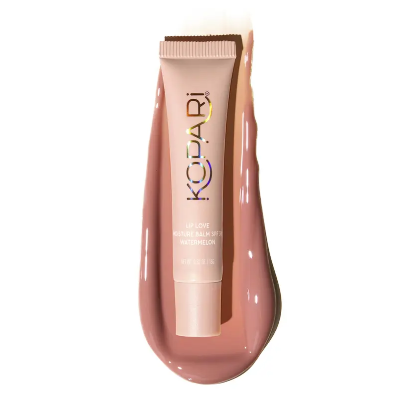 Kopari Lip Love Hydratant Lèvres Watermelon SPF 30 – Baume Minéral Teinté Végan