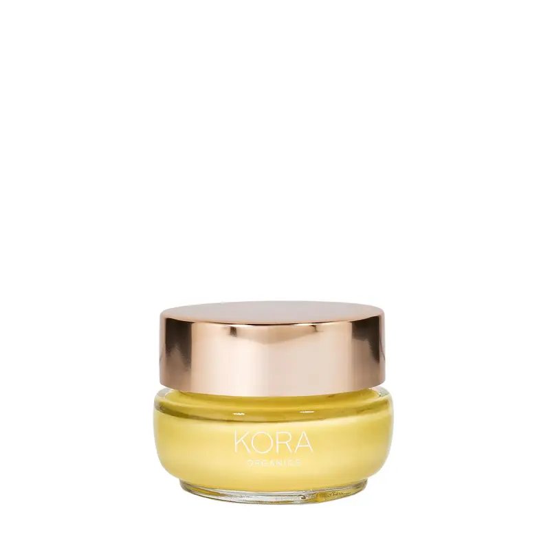 KORA Organics Hydratant Éclat Curcuma – Hydratation, Douceur et Fermeté, Certifié Biologique, Non testé sur les animaux, Format Voyage 15 ml