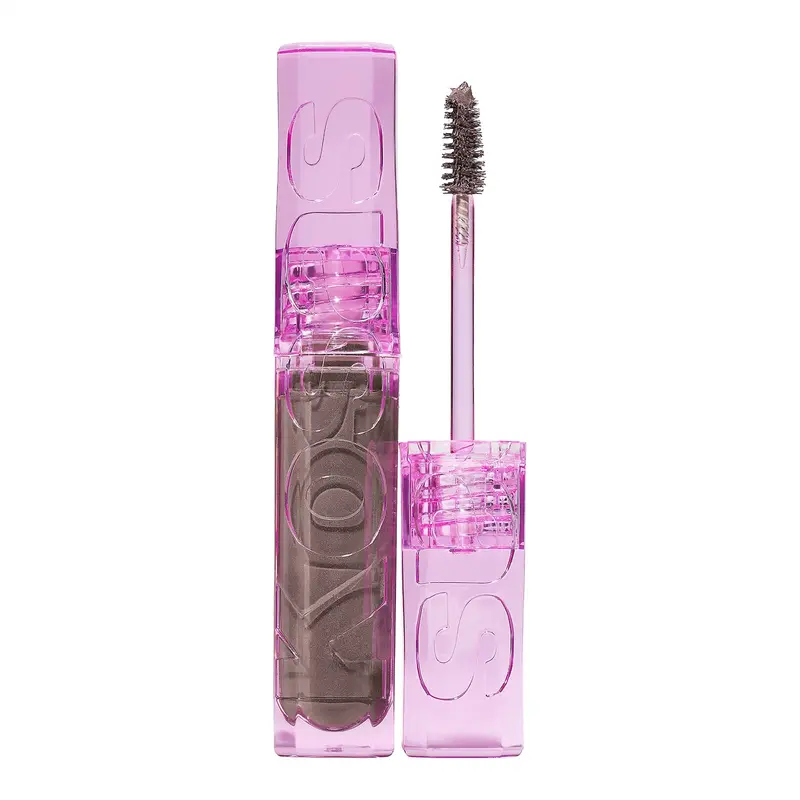 Kosas Air Brow Gel Teinté – Sourcils volumineux et naturels, longue tenue – Végan et ingrédients propres (gris)