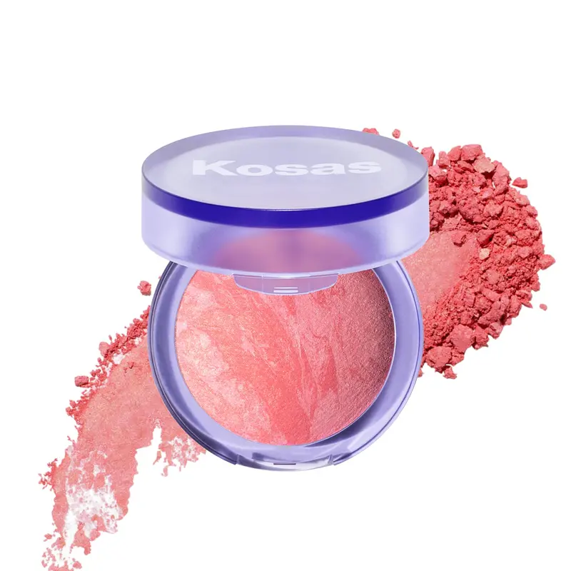 Kosas Blush is Life – Blush sans talc cuit, hydratant grâce au squalane et à l'acide hyaluronique – Blissed