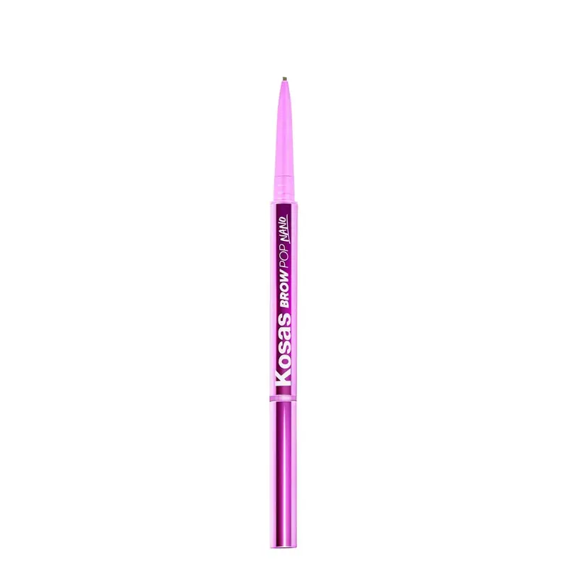 Kosas Brow Pop Nano - Crayon sourcils ultra-fin 1 mm Taupe