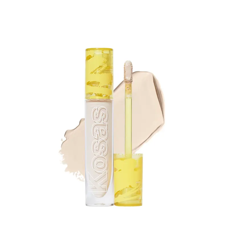 Kosas Correcteur Revealer – Couvrance moyenne, Acide Hyaluronique, Teinte 01N, Végan et Cosmétiques Propres