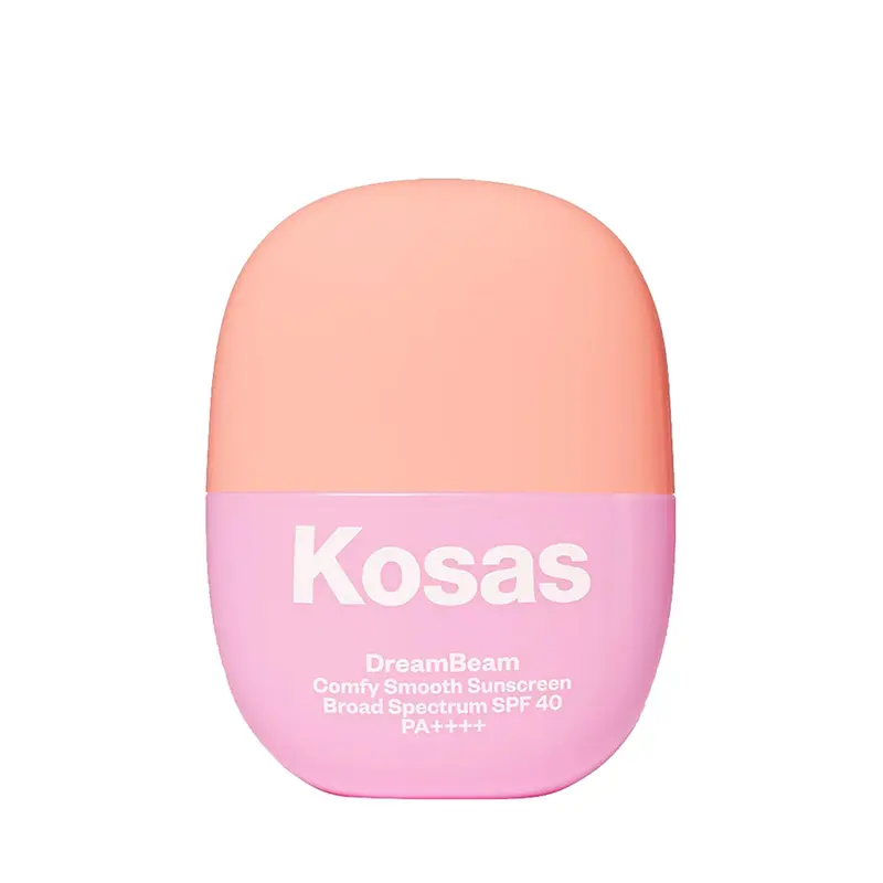 Kosas Mini DreamBeam Écran Solaire Minéral SPF 40 – Base légère de maquillage, format voyage, Original