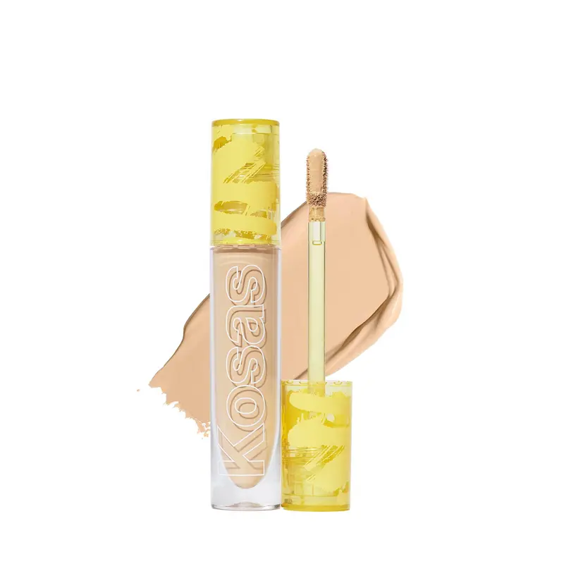 Kosas Revealer Concealer - Correcteur à couverture moyenne avec acide hyaluronique (Teinte 05 W) | Hydratant, Vegan