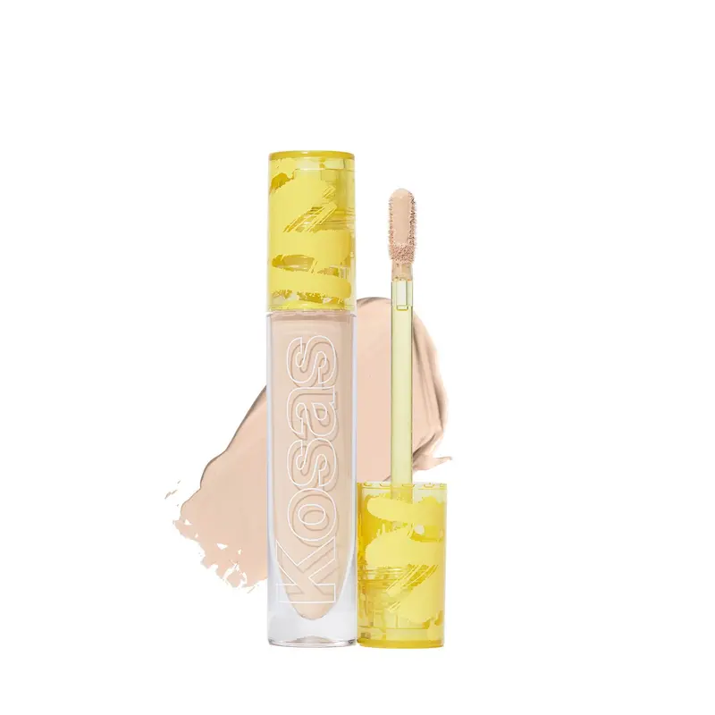 Kosas Revealer Concealer – Correcteur à couvrance moyenne avec acide hyaluronique, hydratant, végan et sans cruauté (Teinte 3.2 O)