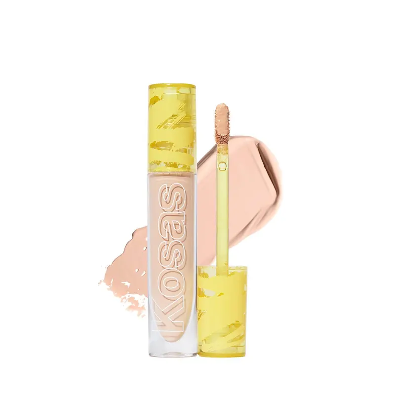 Kosas Revealer Concealer – Couvrance moyenne, acide hyaluronique, végan, teinte 4.5 N