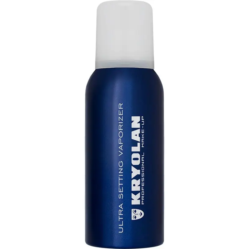 Kryolan Vaporisateur Ultra Fixation – Fixation maquillage rapide, 100 ml, Bleu