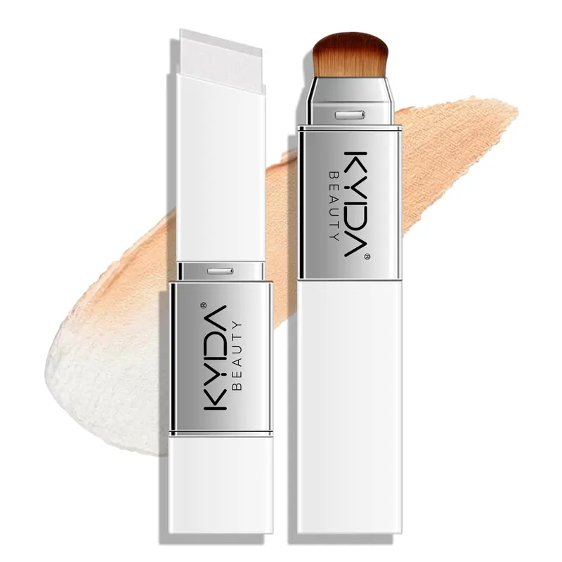 KYDA Stift Fond de Teint Changeant 2-en-1 – Finition Lumineuse, Couverture légère à moyenne