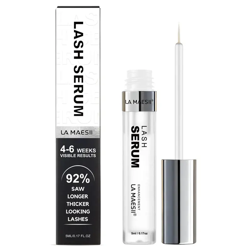LA MAESII Sérum Cils – Formule Avancée pour Cils Plus Longs et Épais (5 mL) – Végan et Non Testé sur les Animaux
