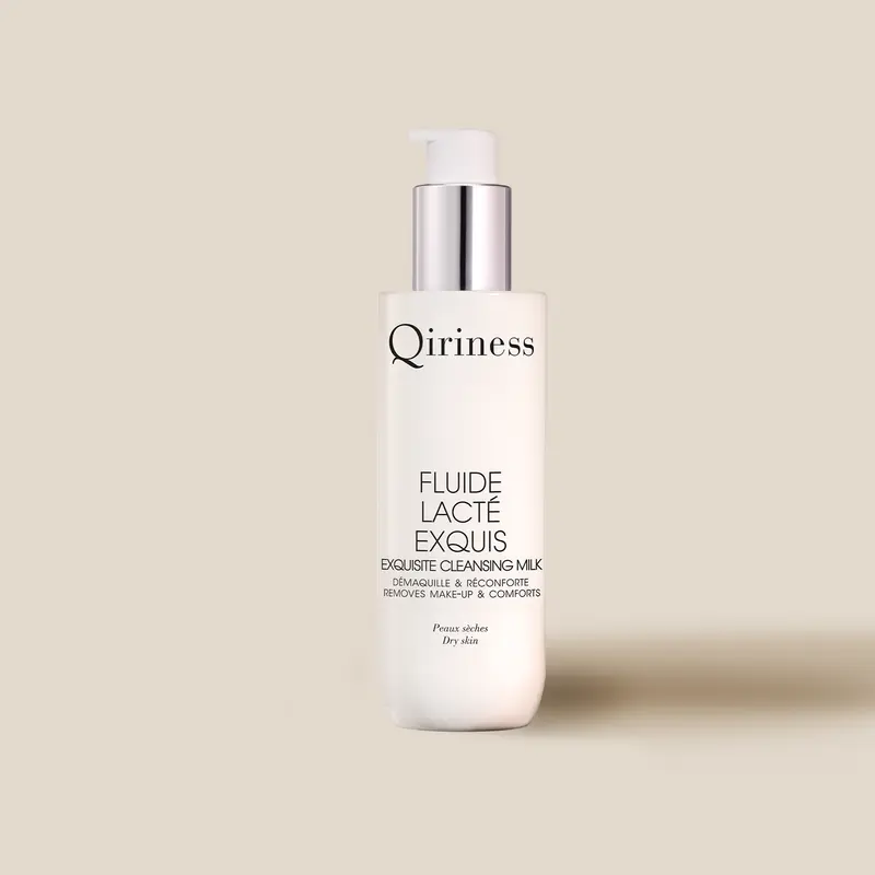 Lait Démaquillant Doux - Huile Amande Douce - Fluide Lacté Exquis