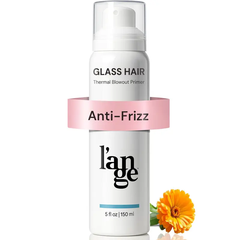 L'ANGE HAIR Glass Hair Primer Thermique – Protection Chaleur, Anti-Frizz & Brillance | 5 oz